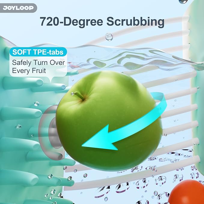 FreshRinse Pro: Manual Produce Washer & Strainer System